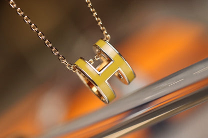 ¡®Lume Jewels¡¯POP H PEDANT PINK GOLD