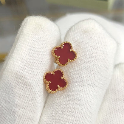 ¡®Lume Jewels¡¯CLOVER MINI GOLD EARRINGS