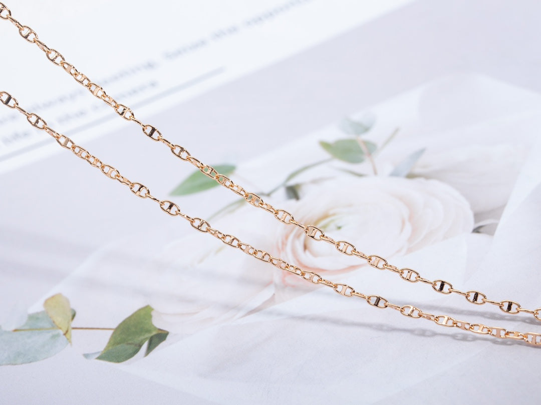 ¡®Lume Jewels¡¯ECHAPPEE NECKLACE PINK GOLD