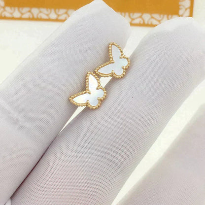 ¡®Lume Jewels¡¯SWEET BUTTERFLY MOP EARSTUDS