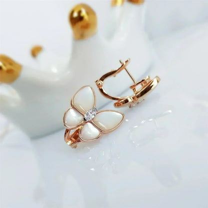 ¡®Lume Jewels¡¯BUTTERFLY MOP DIAMOND EARRINGS