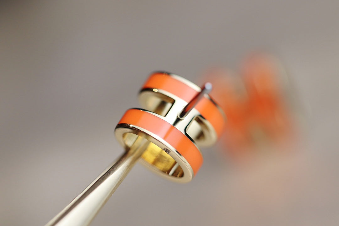 ¡®Lume Jewels¡¯MINI POP H EARRINGS ORANGE