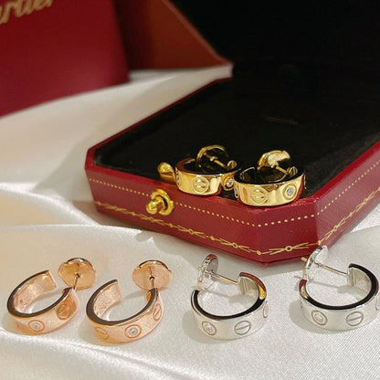 ¡®Lume Jewels¡¯LOVE EARRINGS 5.7MM 2 DIAMONDS