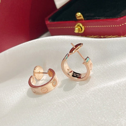¡®Lume Jewels¡¯LOVE EARRINGS 5.7MM 2 DIAMONDS