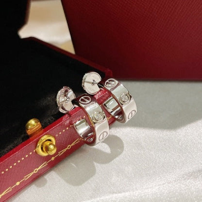 ¡®Lume Jewels¡¯LOVE EARRINGS 5.7MM 2 DIAMONDS