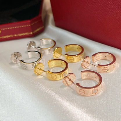 ¡®Lume Jewels¡¯LOVE EARRINGS 5.7MM 2 DIAMONDS