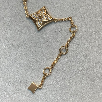 ¡®Lume Jewels¡¯STAR AND SUN 4 MOTIFS GOLD DIAMONDS BRACELET