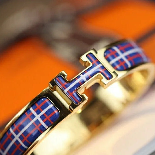 ¡®Lume Jewels¡¯H TARTAN BRACELET 12MM
