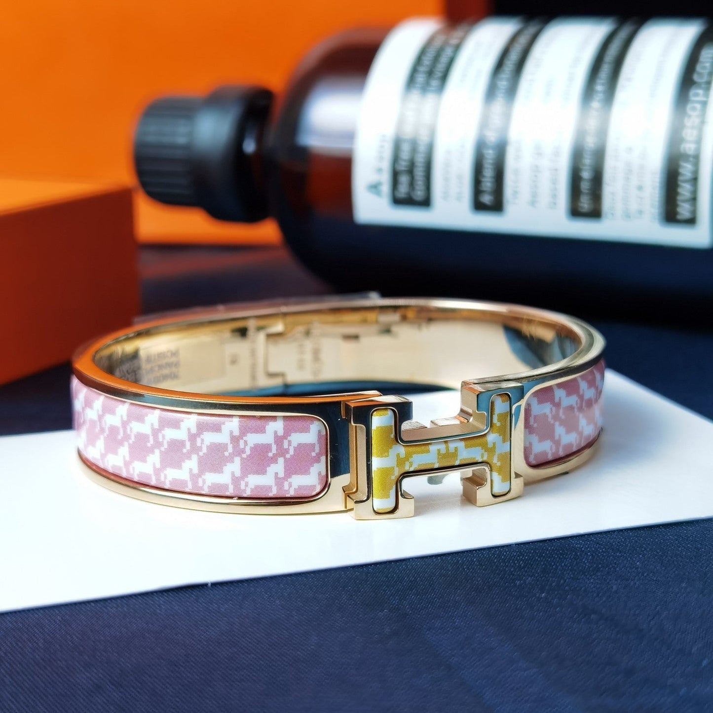 ¡®Lume Jewels¡¯H HORSE BRACELET 12MM