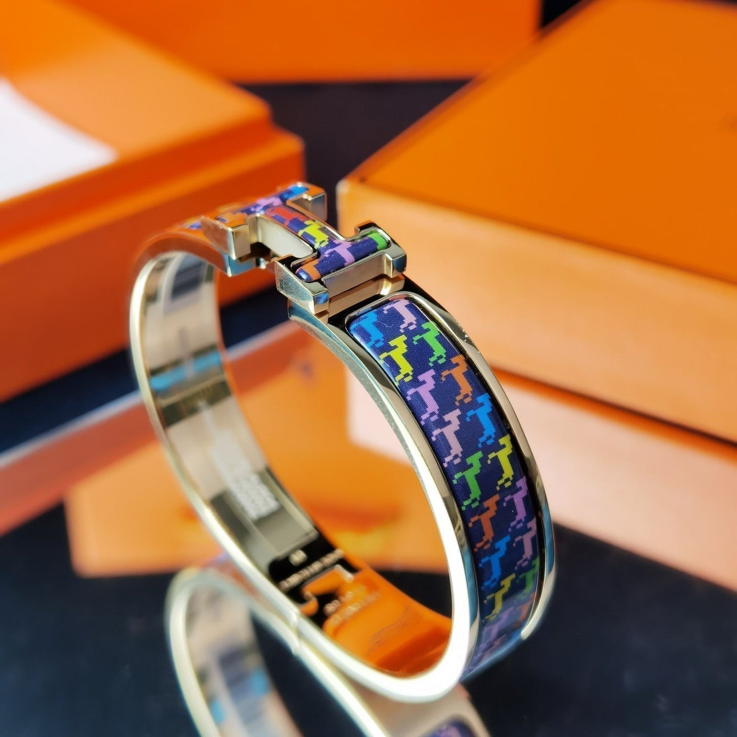 ¡®Lume Jewels¡¯H HORSE BRACELET 12MM