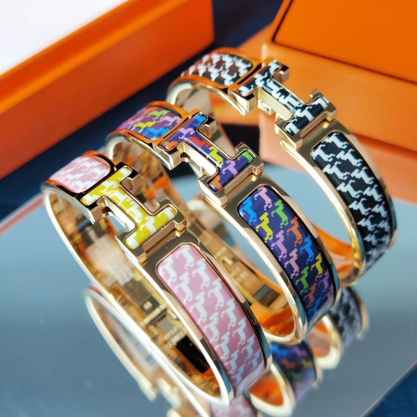 ¡®Lume Jewels¡¯H HORSE BRACELET 12MM