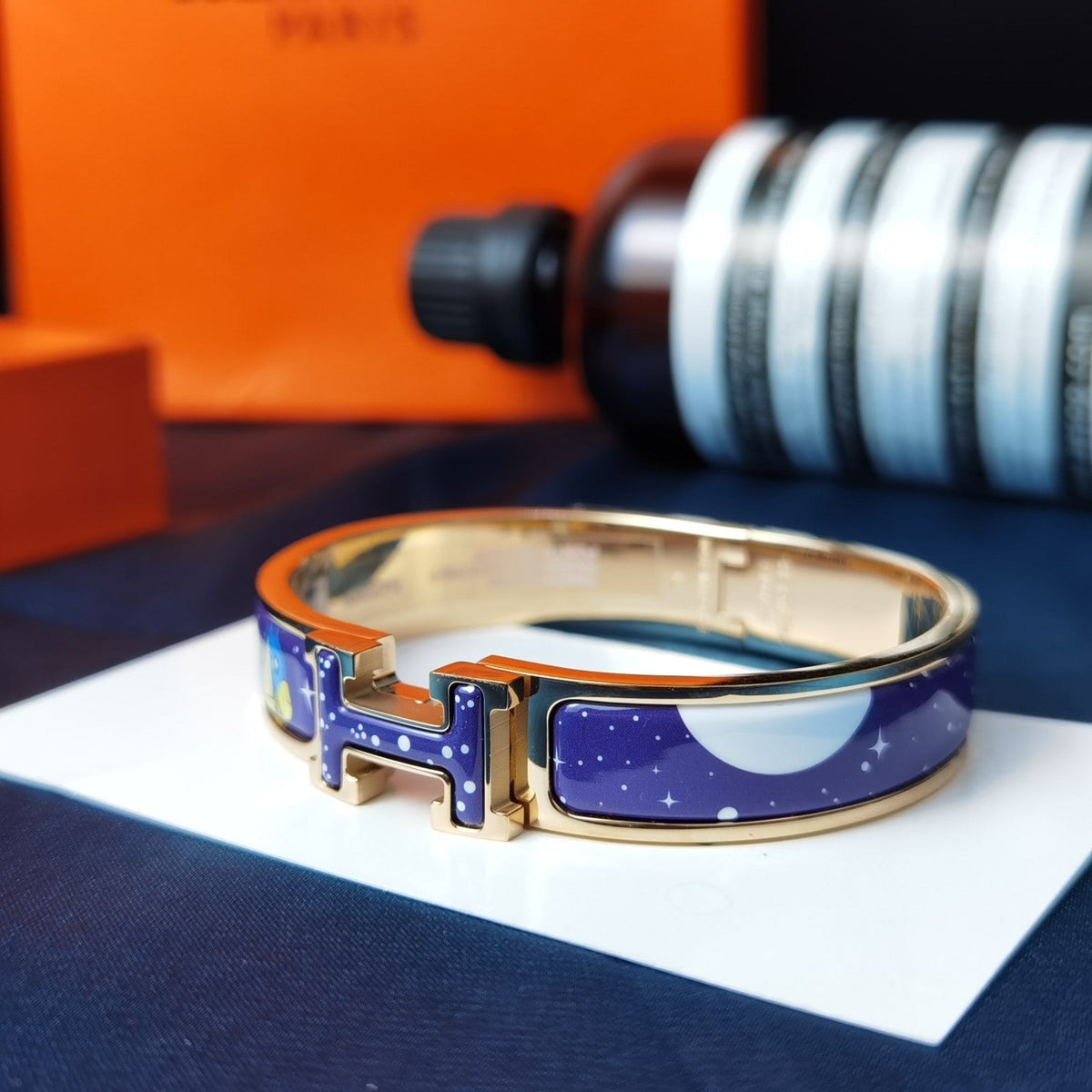 ¡®Lume Jewels¡¯H STAR AND MOON BRACELET 12MM