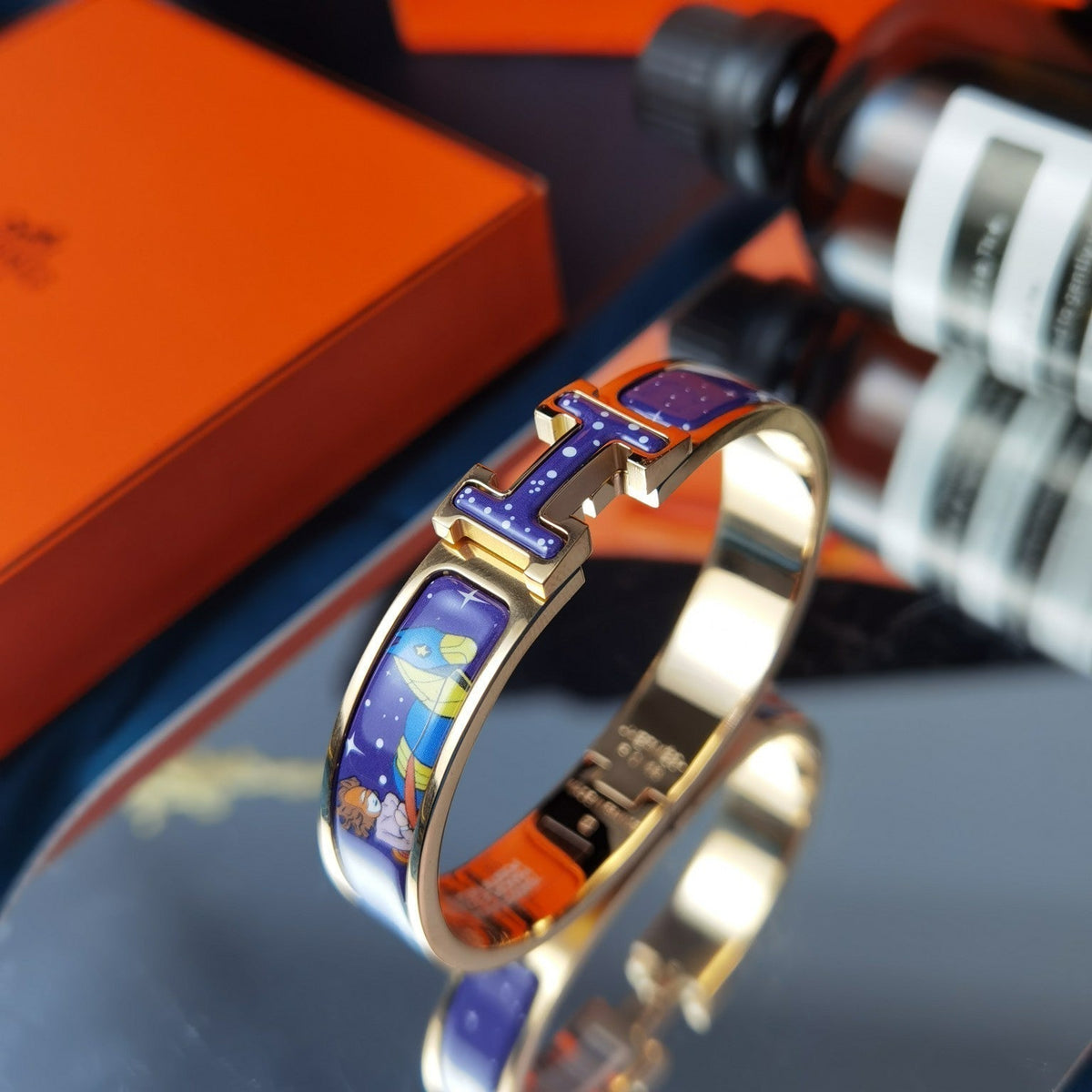 ¡®Lume Jewels¡¯H STAR AND MOON BRACELET 12MM