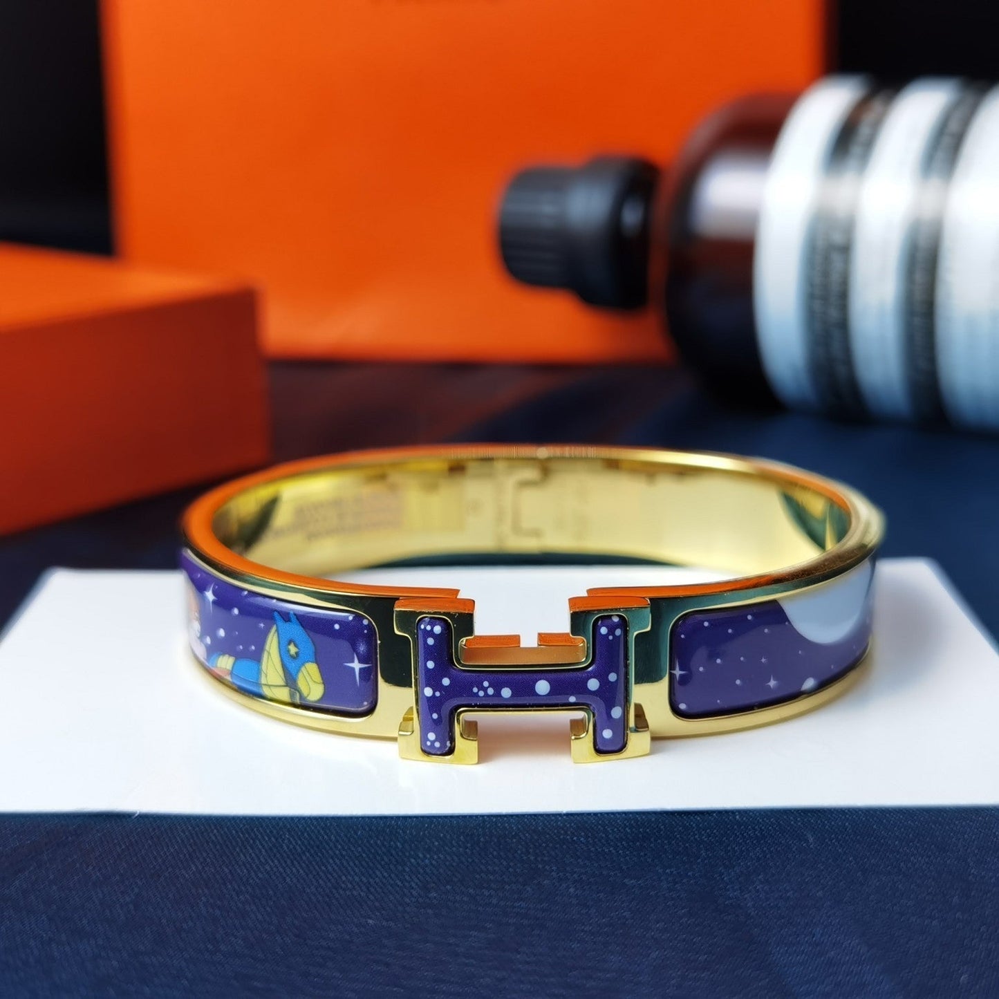 ¡®Lume Jewels¡¯H STAR AND MOON BRACELET 12MM