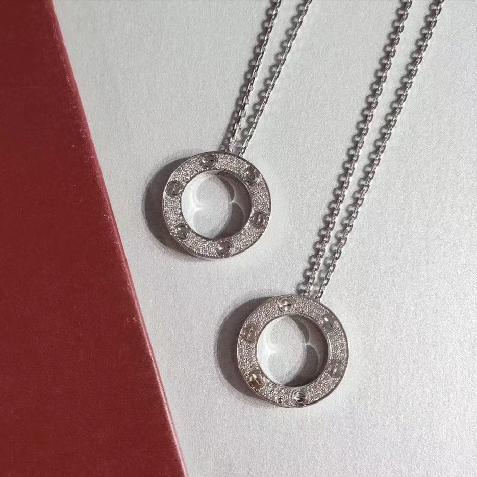 ¡®Lume Jewels¡¯LOVE NECKLACE ADJUSTABLE SILVER