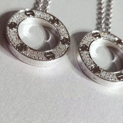 ¡®Lume Jewels¡¯LOVE NECKLACE ADJUSTABLE SILVER