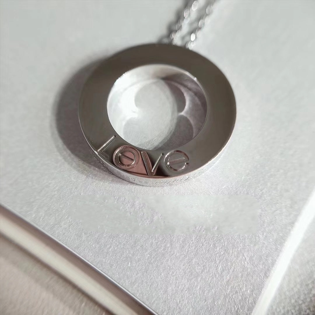 ¡®Lume Jewels¡¯LOVE NECKLACE ADJUSTABLE SILVER