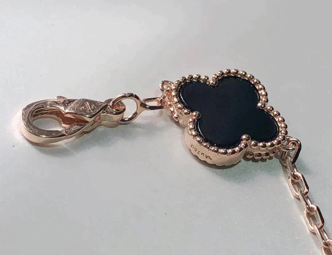 [Lume Jewels]New CLOVER 5 MOTIFS MULTICOLOR BRACELET