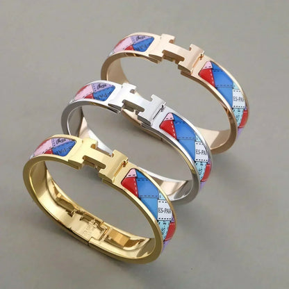 ¡®Lume Jewels¡¯H BRACELET DOTTED BORDER 12MM