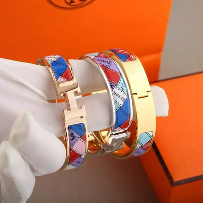 ¡®Lume Jewels¡¯H BRACELET DOTTED BORDER 12MM