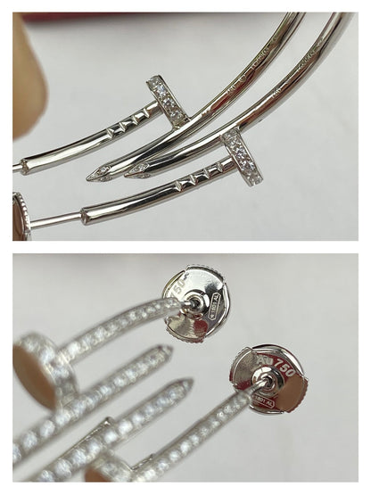 ¡®Lume Jewels¡¯JUSTE EARRINGS FULL DIAMONDS 1.8MM