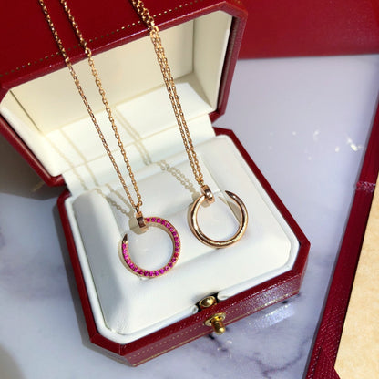 ¡®Lume Jewels¡¯JUSTE NECKLACE GOLD RED DIAMONDS