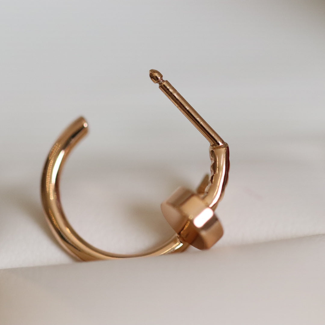 ¡®Lume Jewels¡¯JUSTE EARRINGS PINK GOLD