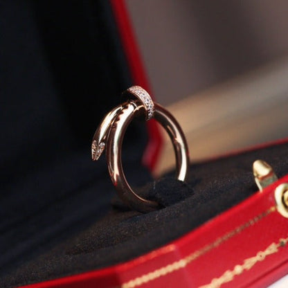 ¡®Lume Jewels¡¯JUSTE RING 2.65MM PINK GOLD DIAMOND