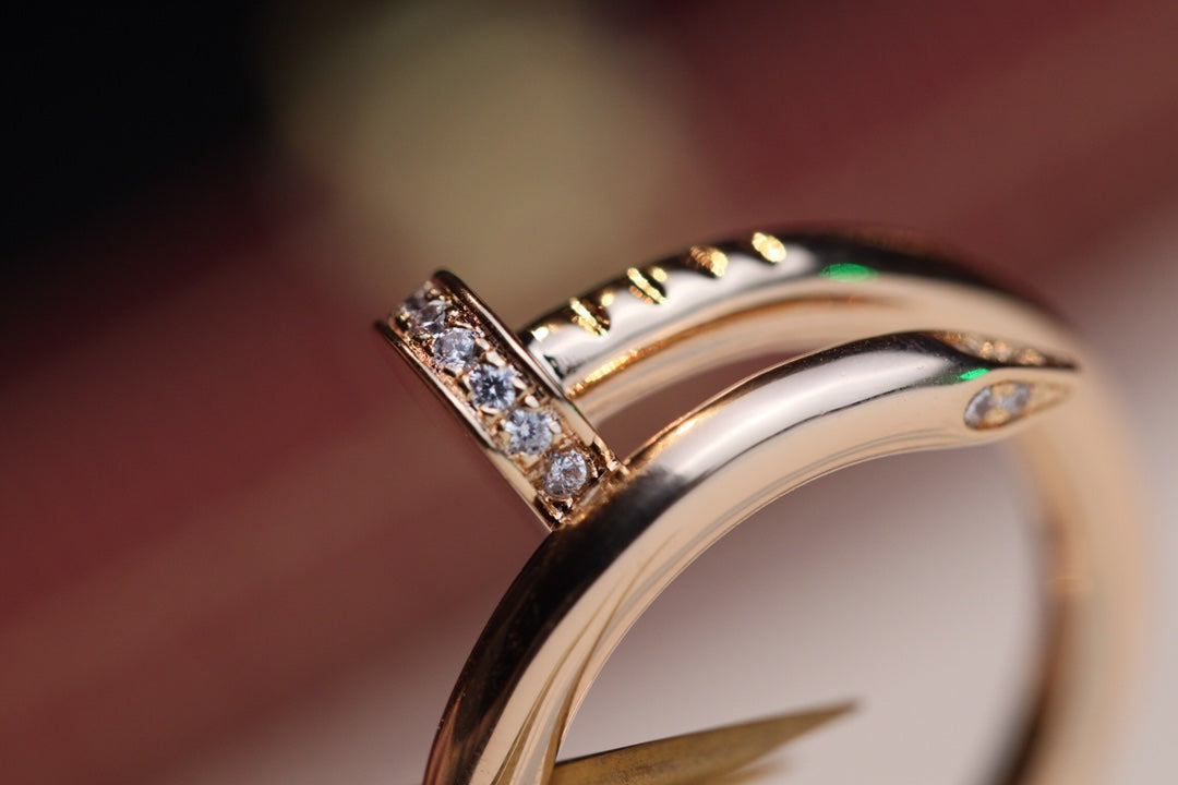 ¡®Lume Jewels¡¯JUSTE RING 2.65MM PINK GOLD DIAMOND