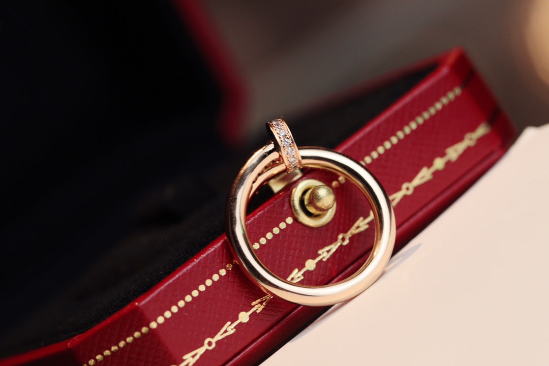 ¡®Lume Jewels¡¯JUSTE RING 2.65MM PINK GOLD DIAMOND