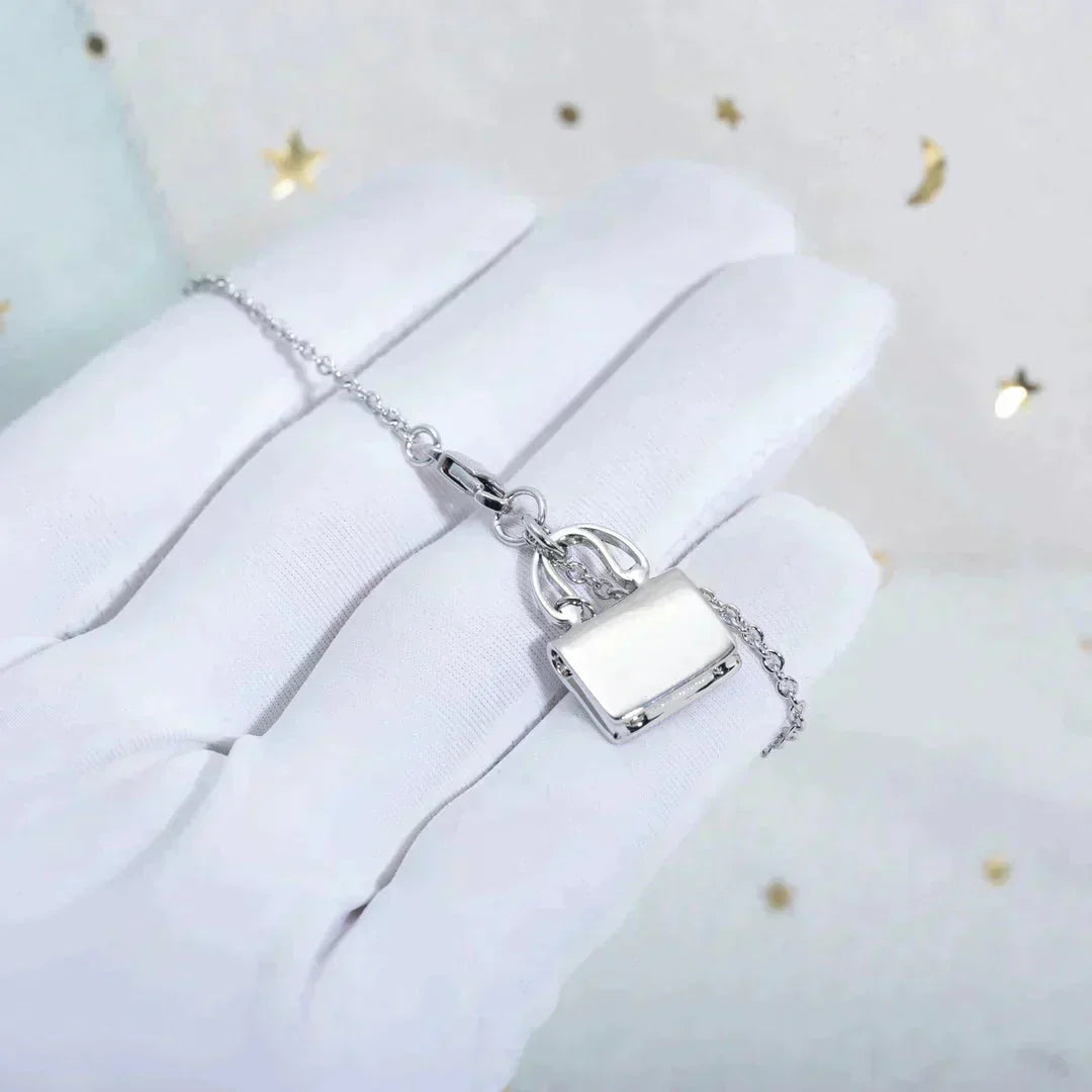 ¡®Lume Jewels¡¯AMULETTE PEDANT SILVER NECKLACE