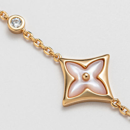 ¡®Lume Jewels¡¯STAR 1 DIAMOND PINK GOLD BRACELET