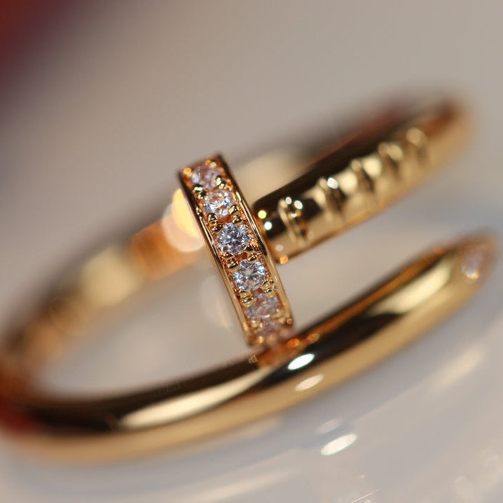 ¡®Lume Jewels¡¯JUSTE RING 2.65MM GOLD DIAMOND