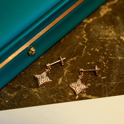 ¡®Lume Jewels¡¯STAR DIAMONDS EARRINGS GOLD