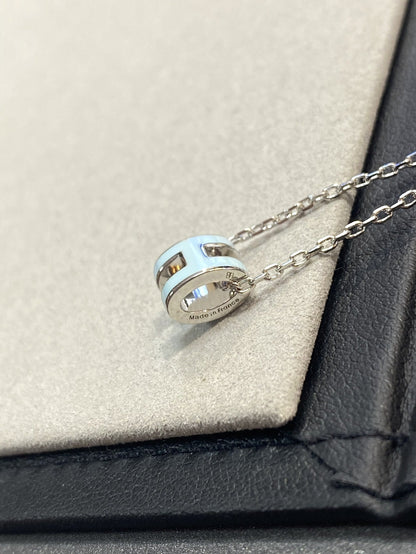 ¡®Lume Jewels¡¯POP H LIGHT BLUE NECKLACE