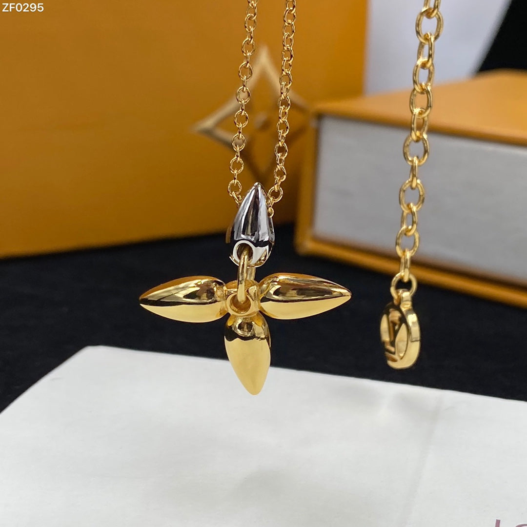 ¡®Lume Jewels¡¯LOUISETTE PEDANT GOLD NECKLACE