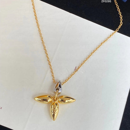 ¡®Lume Jewels¡¯LOUISETTE PEDANT GOLD NECKLACE