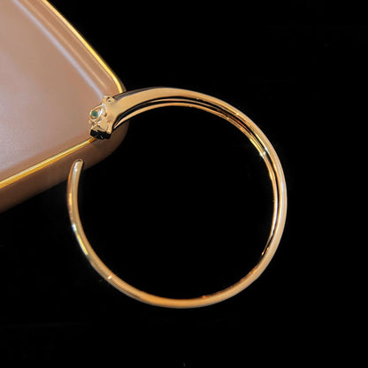 ¡®Lume Jewels¡¯PANTHERE GOLD OPEN BRACELET