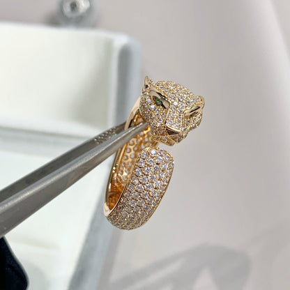 ¡®Lume Jewels¡¯PANTHERE PINK GOLD DIAMOND RING
