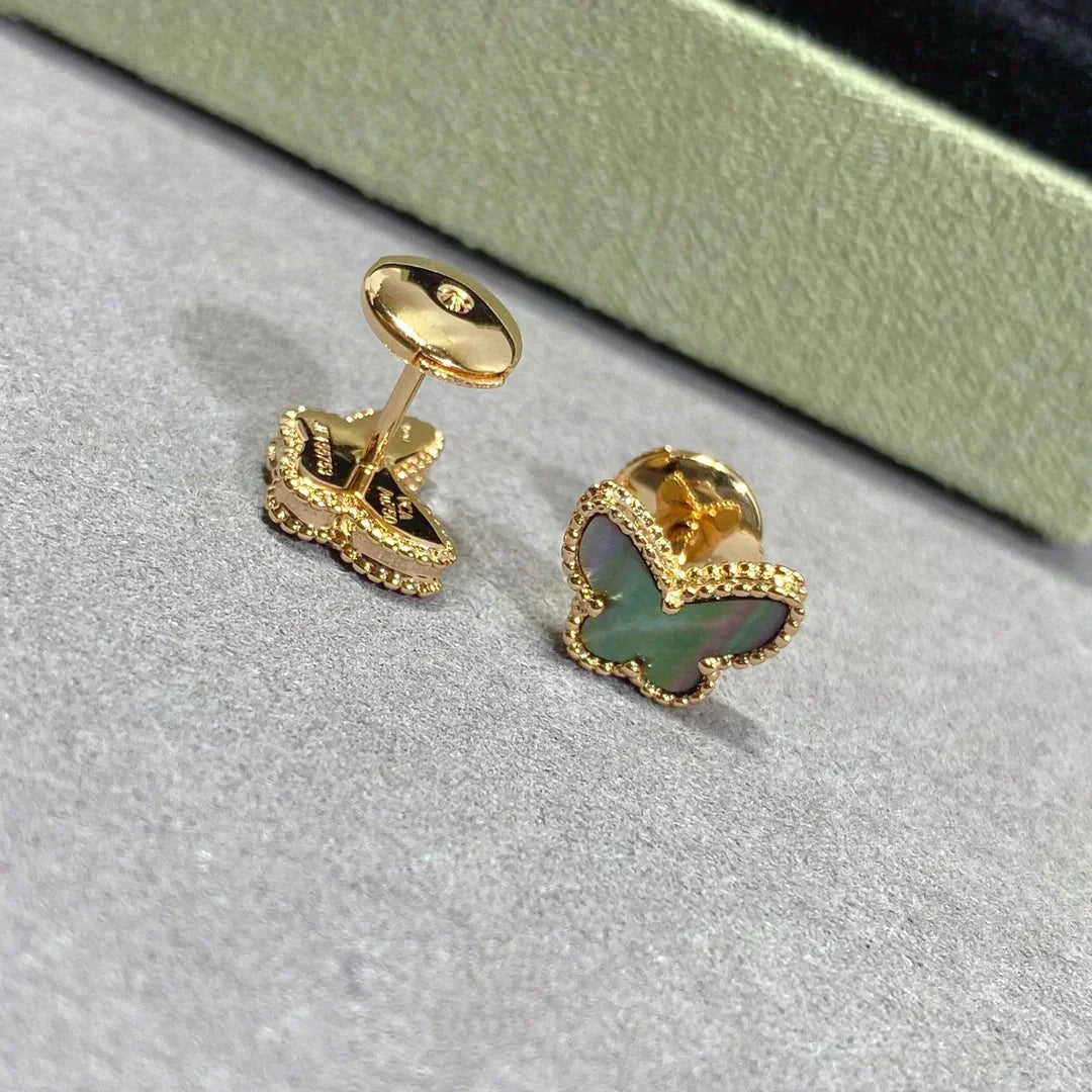 ¡®Lume Jewels¡¯BUTTERFLY DARK MOP  EARRINGS