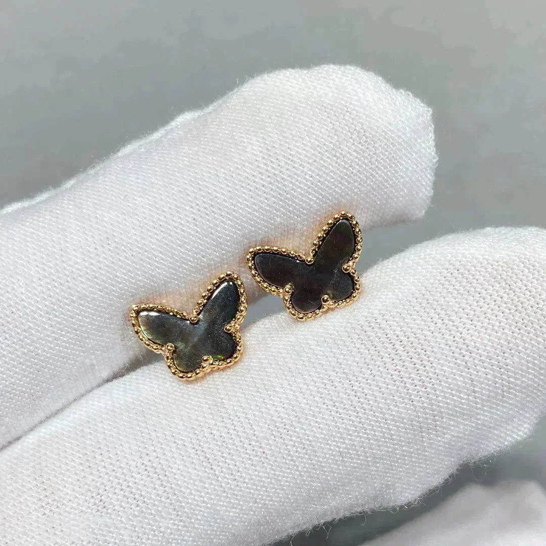 ¡®Lume Jewels¡¯BUTTERFLY DARK MOP  EARRINGS