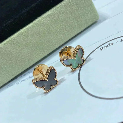 ¡®Lume Jewels¡¯BUTTERFLY DARK MOP  EARRINGS