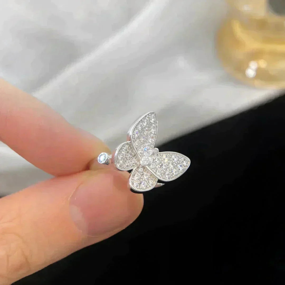 ¡®Lume Jewels¡¯BUTTERFLY DIAMOND RING
