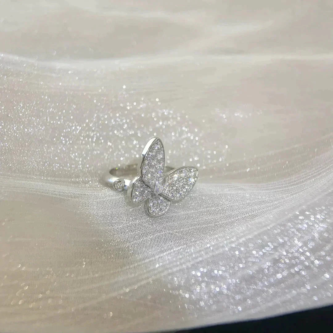 ¡®Lume Jewels¡¯BUTTERFLY DIAMOND RING