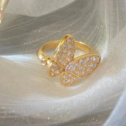 ¡®Lume Jewels¡¯BUTTERFLY DIAMOND RING