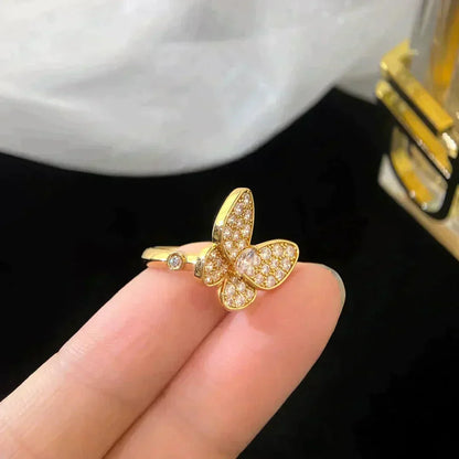 ¡®Lume Jewels¡¯BUTTERFLY DIAMOND RING