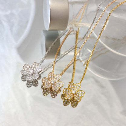 ¡®Lume Jewels¡¯FLOWER DIAMOND NECKLACE