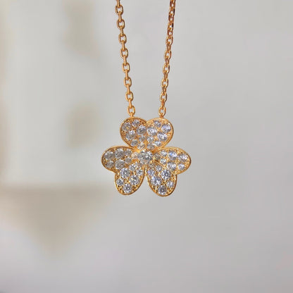 ¡®Lume Jewels¡¯FLOWER DIAMOND NECKLACE