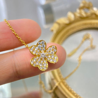 ¡®Lume Jewels¡¯FLOWER DIAMOND NECKLACE