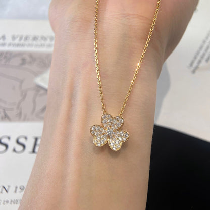 ¡®Lume Jewels¡¯FLOWER DIAMOND NECKLACE